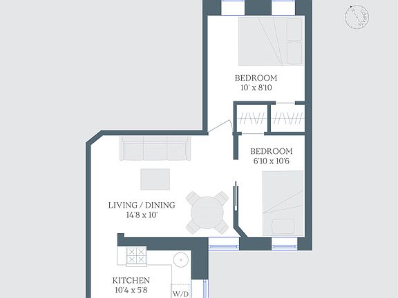 2nd image of 321 E 12th St APT 24