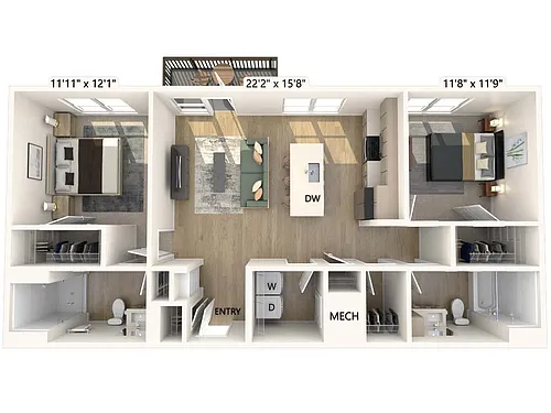 Floor plan B17-1097