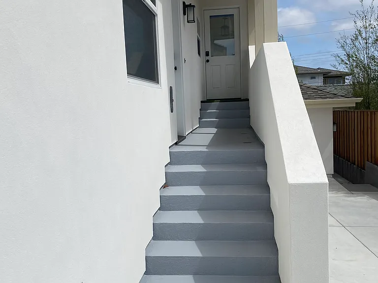 Exterior entrance to bonus room