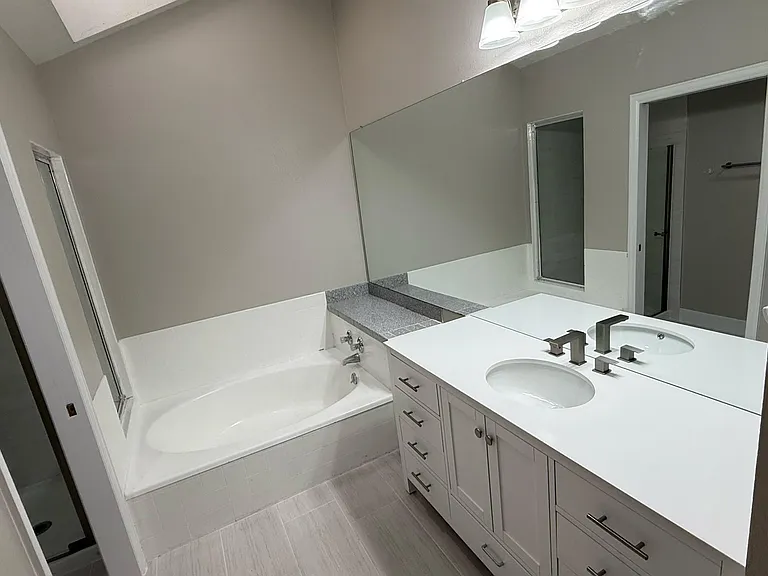 Remodeled Master Bathroom