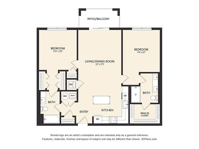 Floor plan C3C