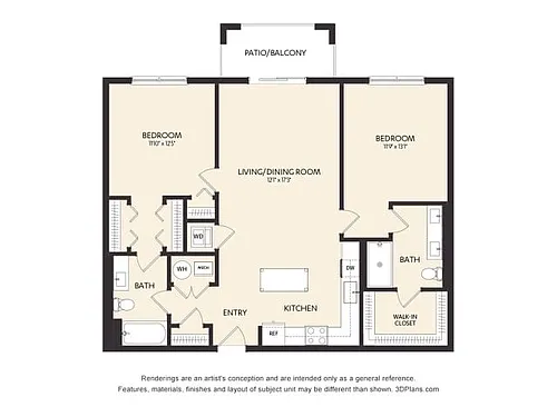 Floor plan C3C