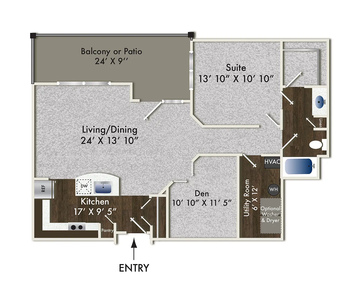Floor plan Hudson