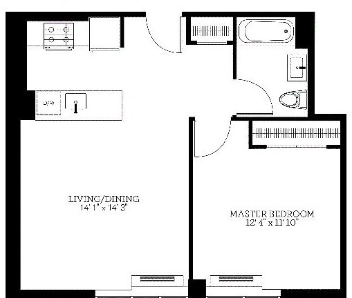 2nd image of 15 Dunham Pl APT 10E