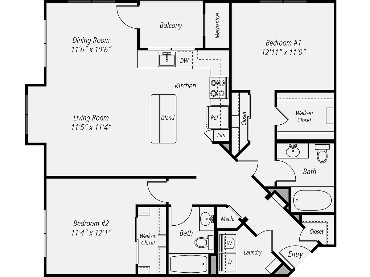 Floor plan B4
