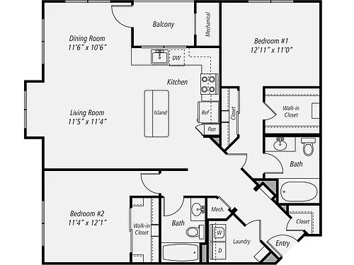 Floor plan B4