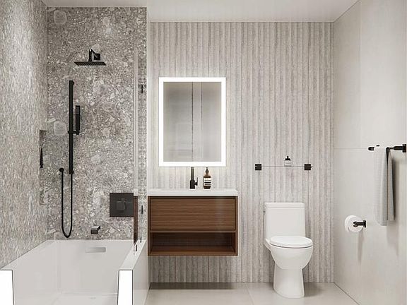 Bathroom with Soaking Tub