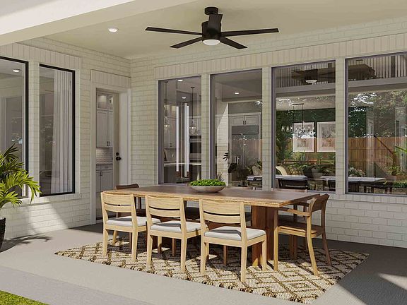 Representative Only Camden Plan Covered Outdoor Living