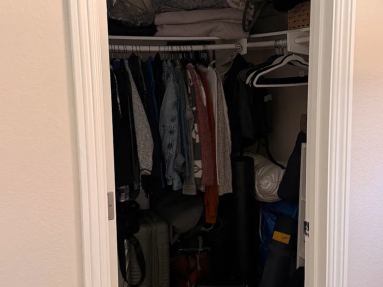 Closet in second room
