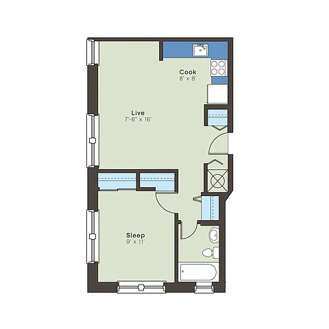 Floor plan knw1bd_a