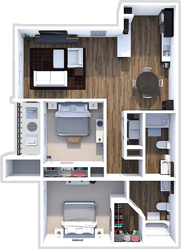 Floor plan The San Marcos