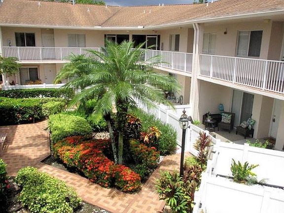 Courtyard patio