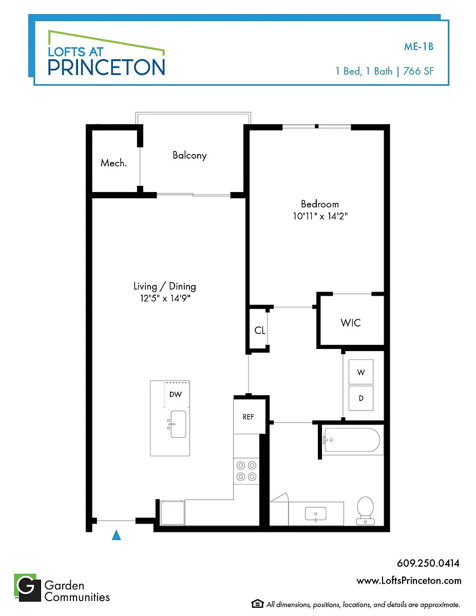 Floor plan $3.20/sq.ft. - ME-1B