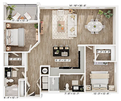 Floor plan B4