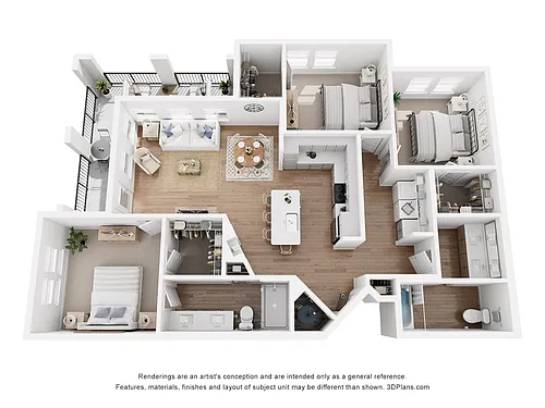 Floor plan Commodore Modified