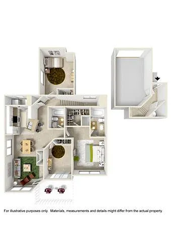 Floor plan Ponderosa