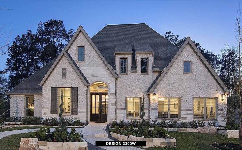The Woodlands Hills 75' by PERRY HOMES in Willis TX Zillow