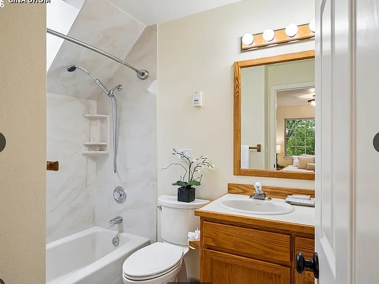 Attached bathroom