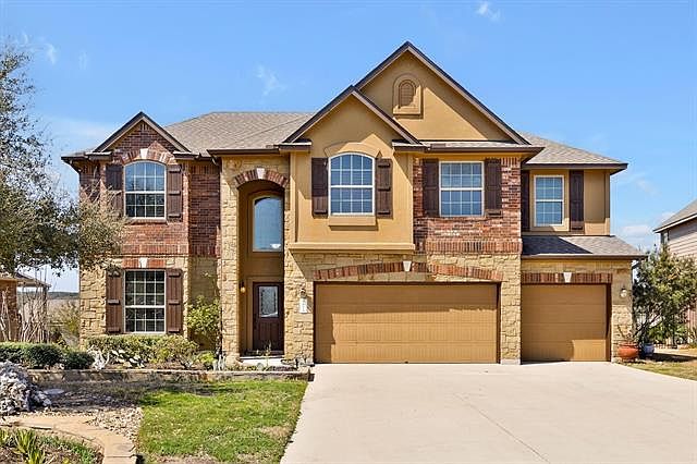 The front of the house.