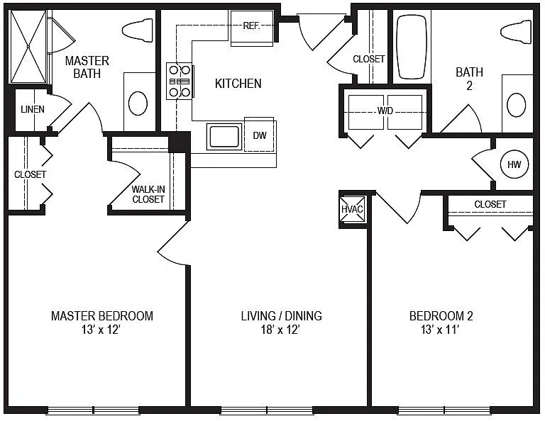 Floor plan 2A