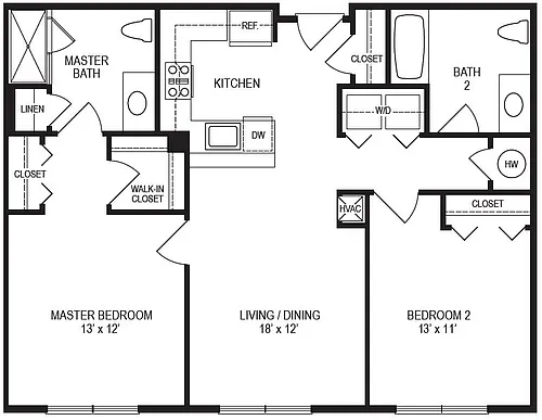 Floor plan 2A