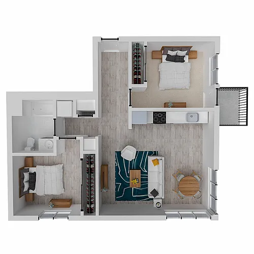 Floor plan B1-2