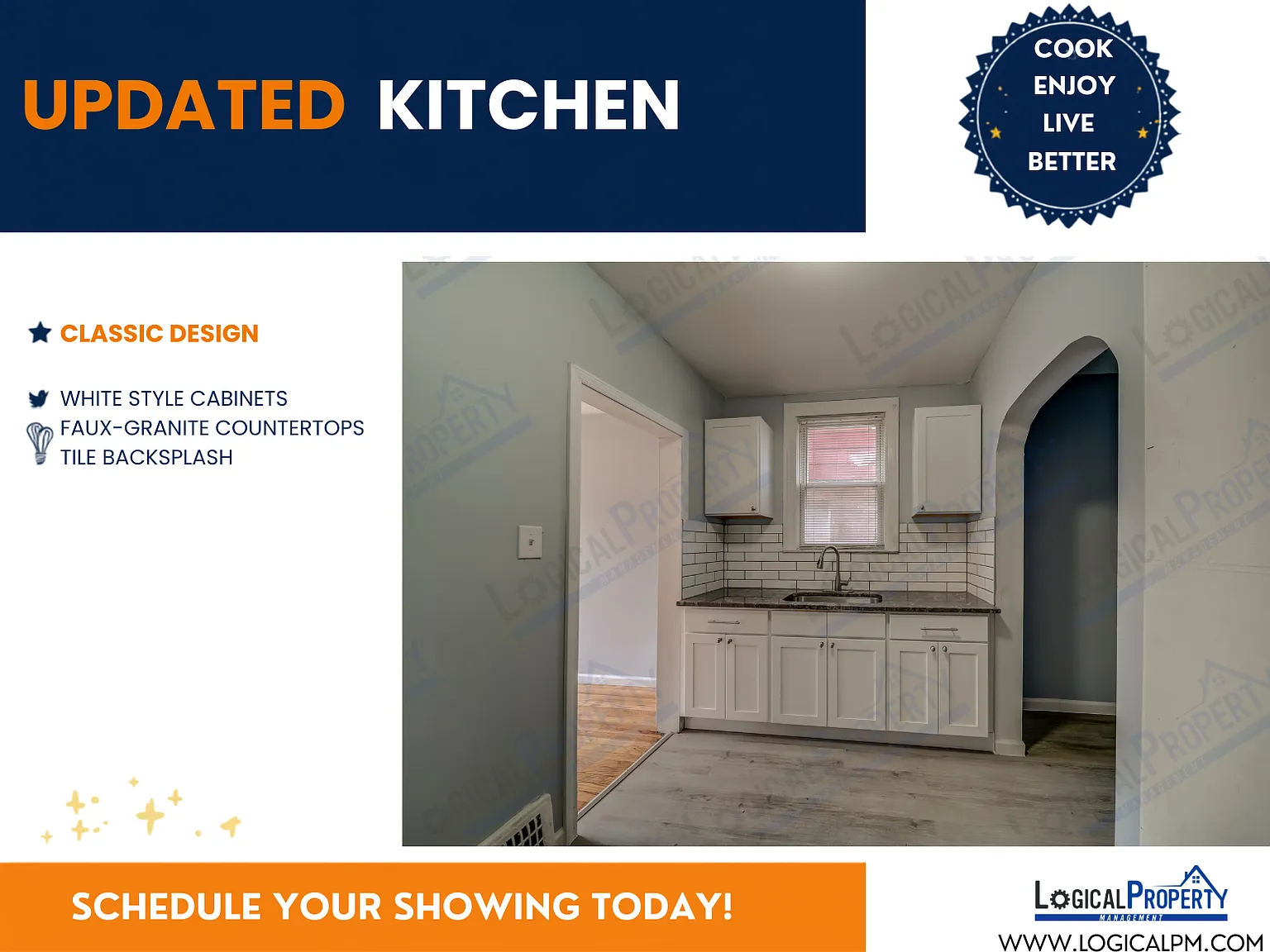 Beautifully Updated 3BR Colonial w/ Granite Kitchen & Fenced Yard — Photo 3