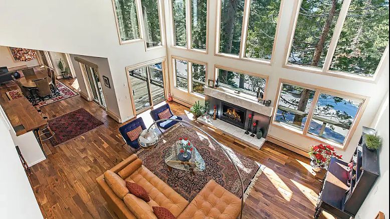 Main living room - view from office/loft