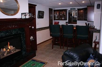 Bar Area in Basement