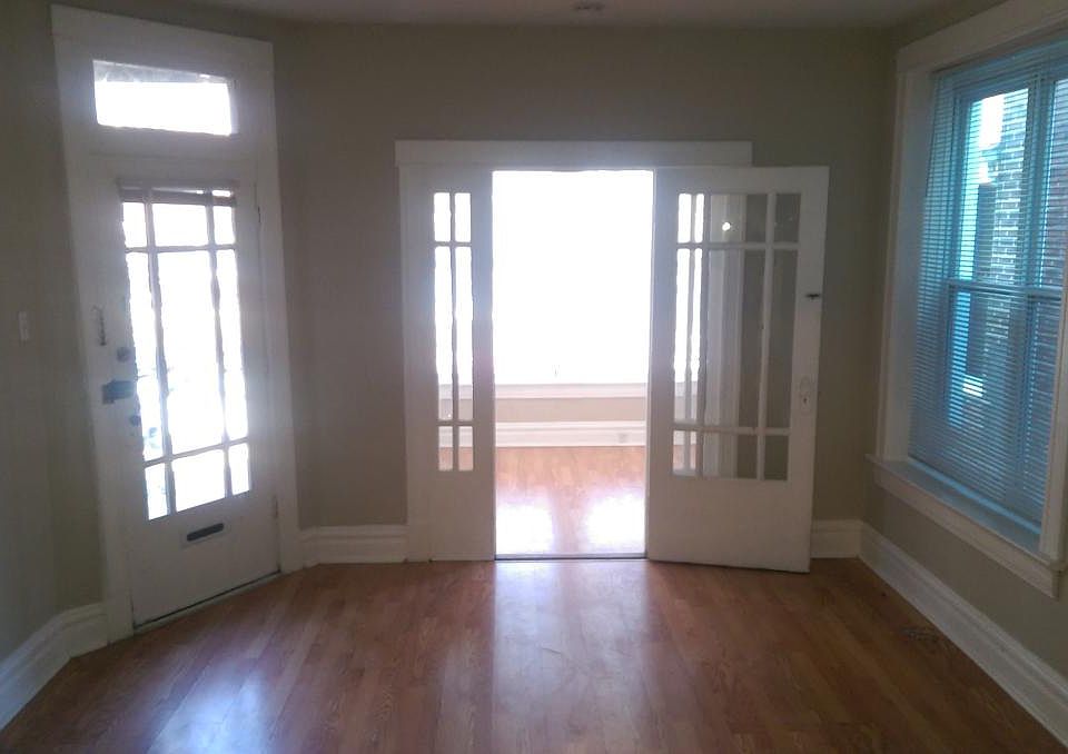 Living room looking to sunroom