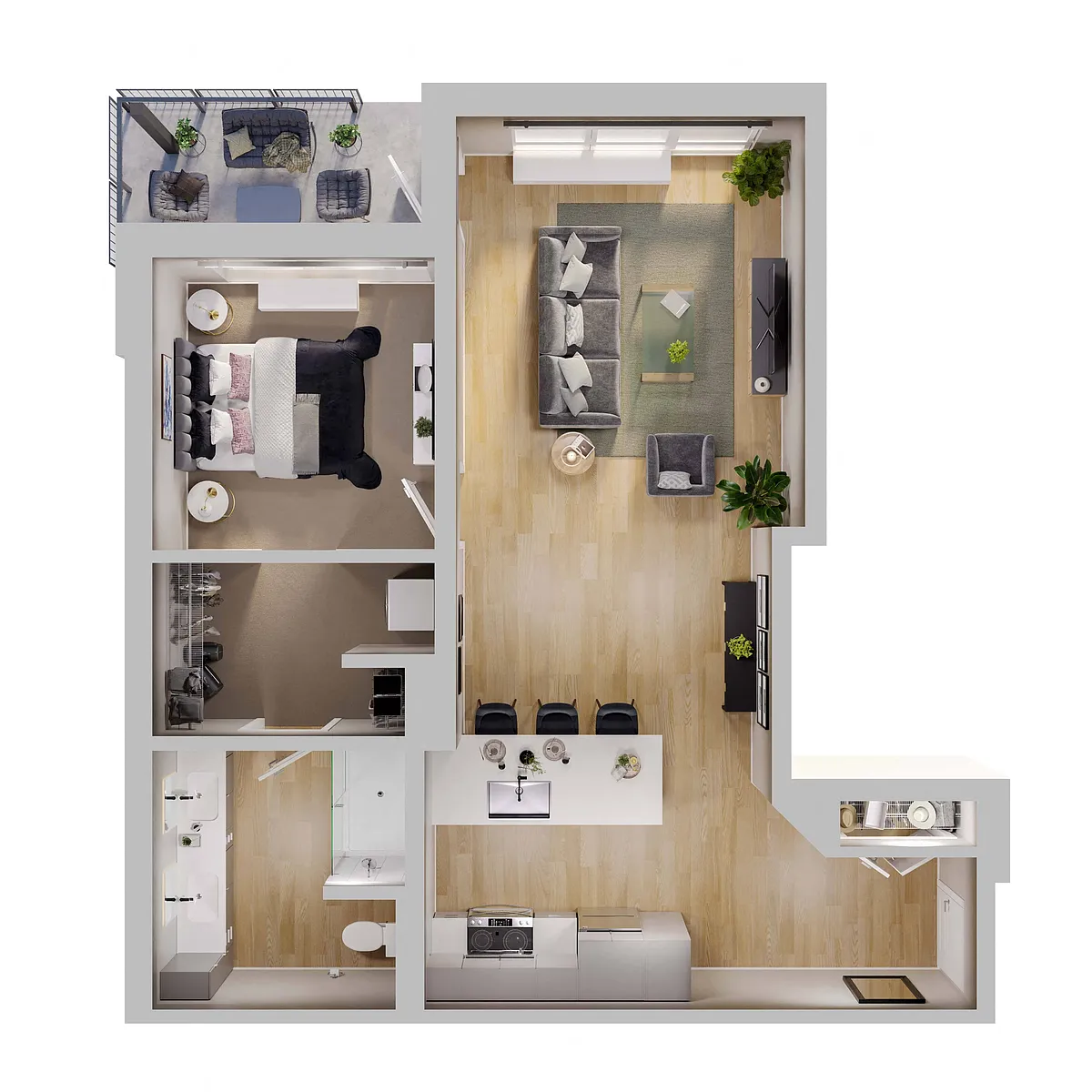 Floor plan A4