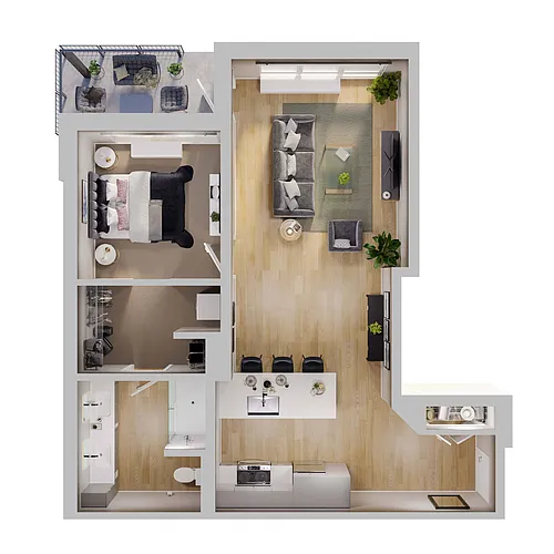 Floor plan A4