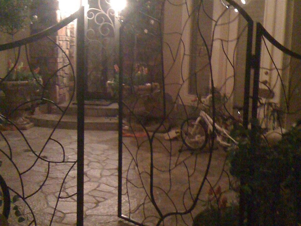 courtyard entry