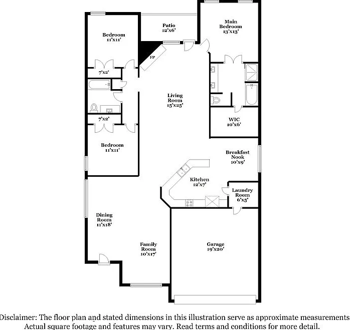 3 bed, 2.0 bath, 1900 sqft, $2,185 — Photo 2