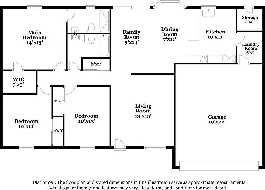 3 bed, 2.0 bath, 1308 sqft, $1,910 — Photo 2