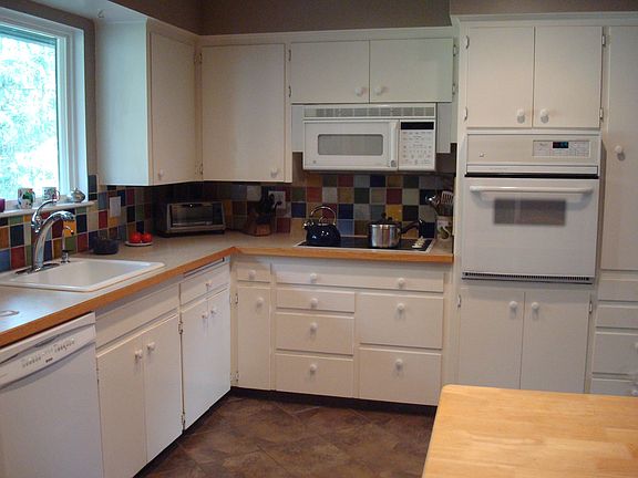 tiled kitchen