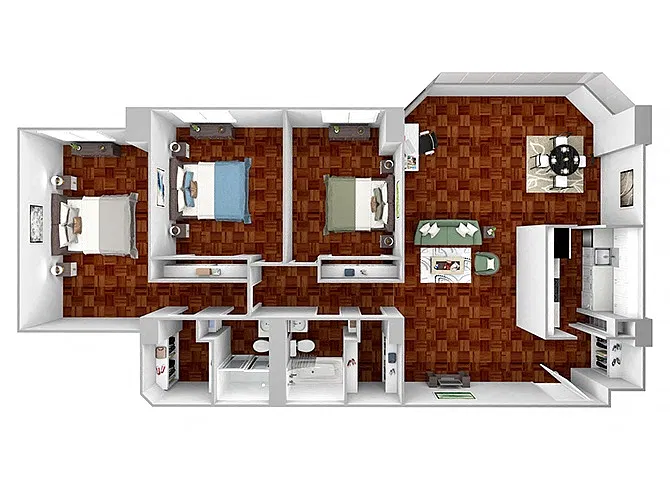 Floor plan C1