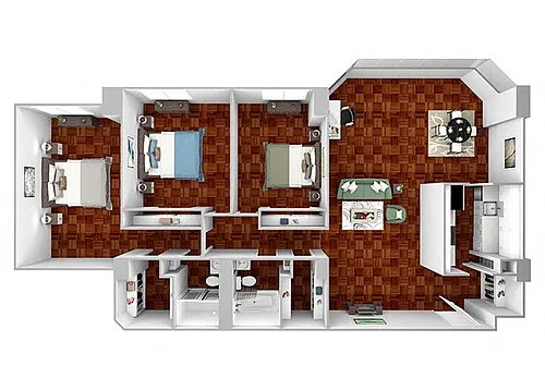 Floor plan C1