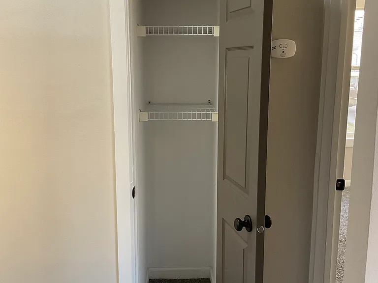 Hallway linen closet
