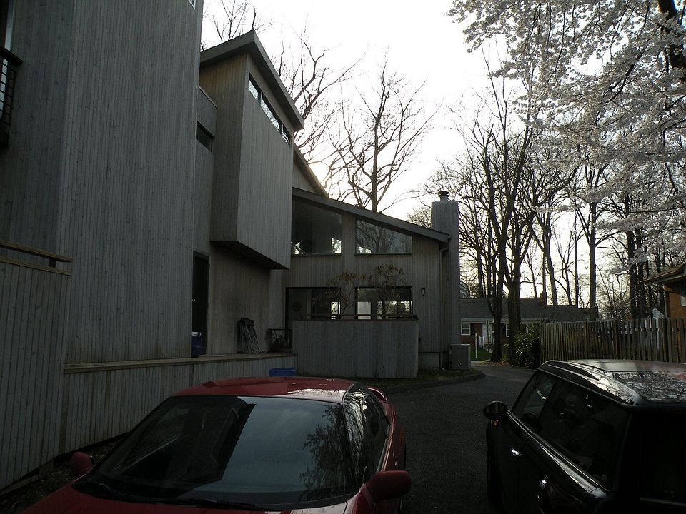 View from garage
