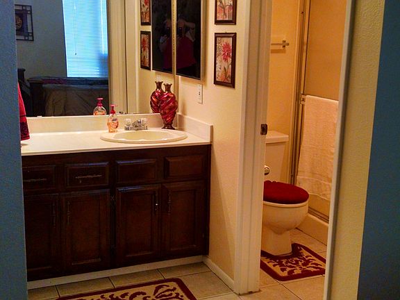 Master shower