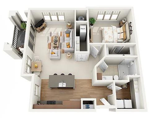 Floor plan 1D
