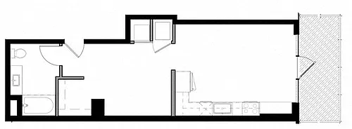 Floor plan SG w/ Balcony