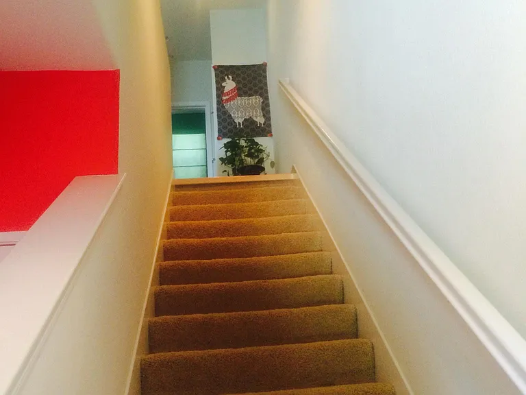 Stairs to level 1