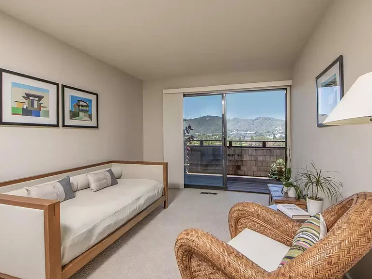 Second bedroom or office with view