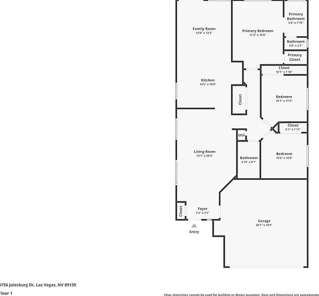 3 bed, 2.0 bath, 1314 sqft, $1,820 — Photo 2