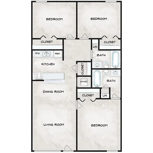 Floor plan 3A