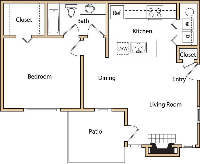 Allysum floor plan Larkspur Place