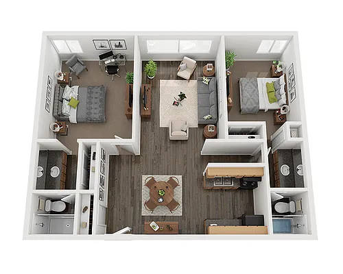Floor plan Lassen