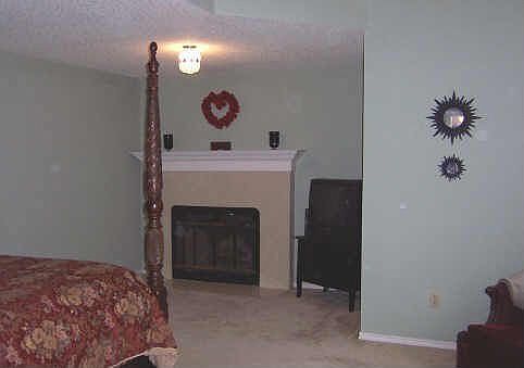 Fireplace in Master Bdrm
